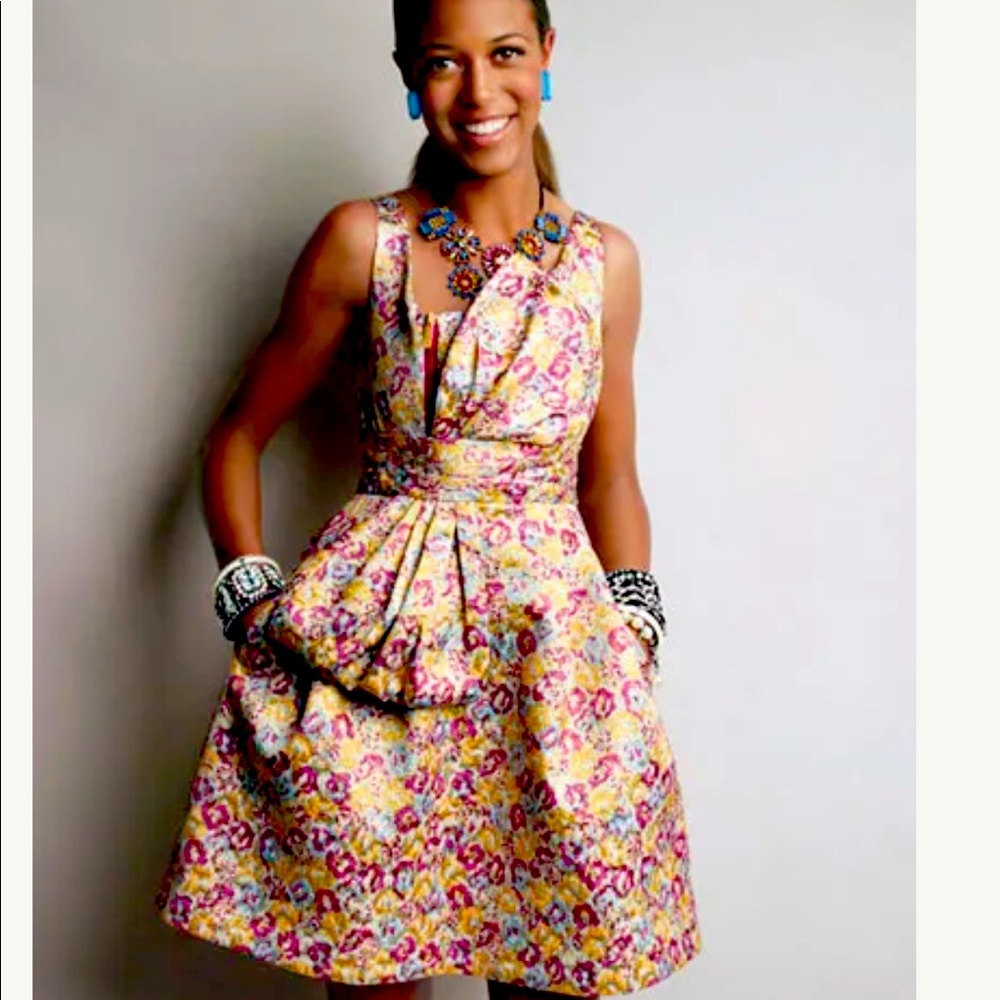 Zac Posen for Target Floral Dress - Pink and Yellow